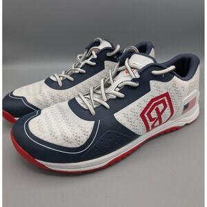 Born Primitive Savage Shoes Men's 12 Red/White/Blue Trainer Athletic Cross Fit